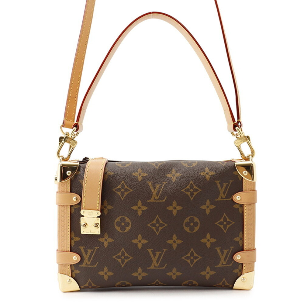 Louis Vuitton Monogram Side Trunk MM Handbag M46358 LOUIS VUITTON 2-way Shoul...